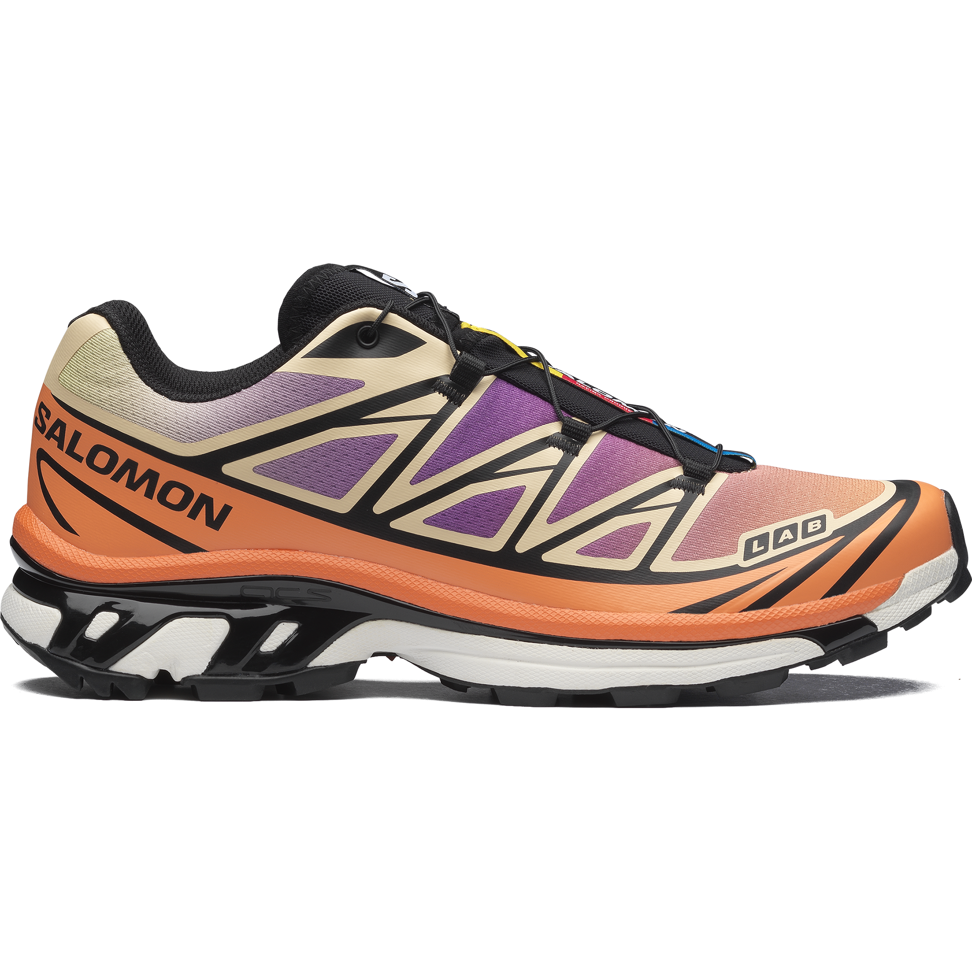 Salomon XT6 Black Almond Cream